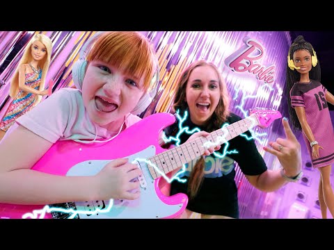 ADLEY ROCKS the WORLD of BARBiE!!  Family visit to Barbies Dream House in REAL LiFE ball pit & slide