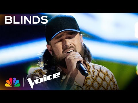 Braxton Garza Brings Warren Zeiders' "Pretty Little Poison" to Life | Voice Blind Auditions | NBC