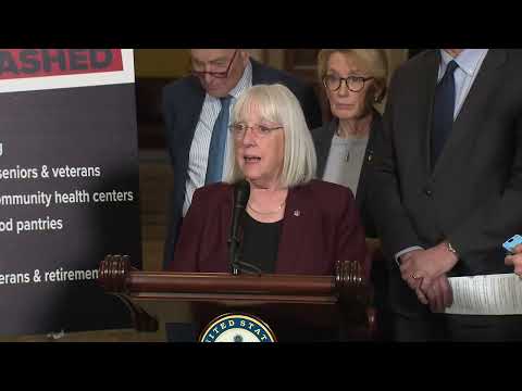 Senator Murray Speaks on Dangers of Trump Administration's Funding Freeze at Press Conference