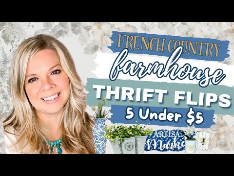 ALL NEW French Country Farmhouse Thrift Flips UNDER $5