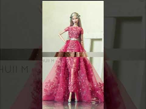 barbie doll dress design