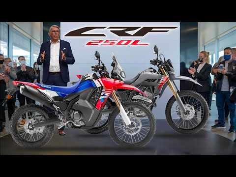 2025 NEW HONDA CRF250L & CRF250 RALLY UNVEILED!!