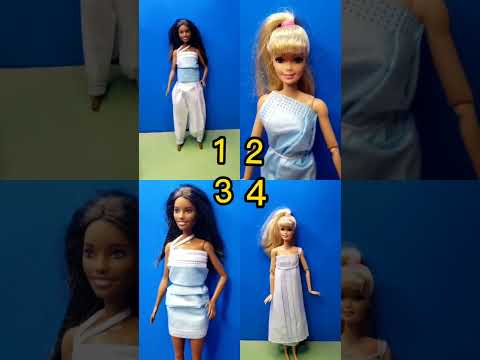 Choose Your Outfit 👗 Easy DIY Barbie Dresses 😍 Creative ideas & doll clothes hacks, trash to fashion