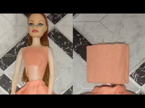 Diy Barbie dress making