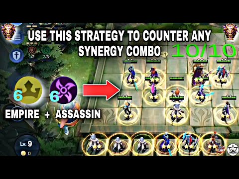 MAGIC CHESS BEGINNERS GUIDE #07 : 6 EMPIRE + 6 ASSASSIN | MAGIC CHESS BEST SYNERGY | MLBB