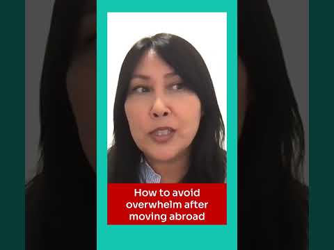 How to avoid overwhelm after moving abroad | Expat tips