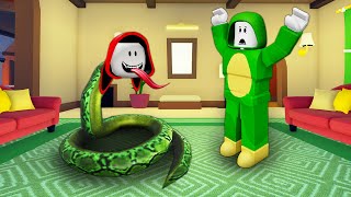 JJ turned into a Snake - Roblox Snakey