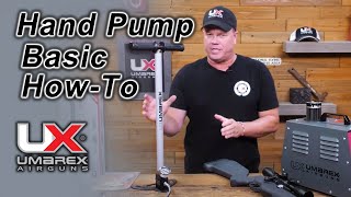 Airgun High Pressure Air Hand Pump Basics : Umarex Airguns