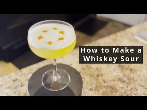 How to Make a Whiskey Sour