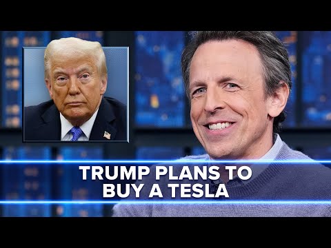 Trump Plans on Purchasing Tesla in Attempt to Support Elon Musk