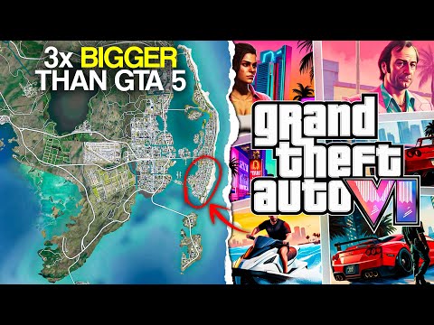 GTA 6 is HUGE (3x Bigger Map Than GTA 5) & Even MORE News!