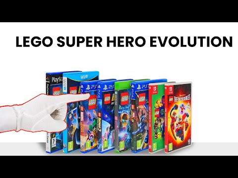 Evolution of LEGO Super Hero Games + Gameplay (2008-2024)