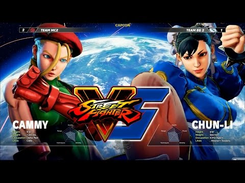 Street Fighter 5 - 3v3 Tournament パート2