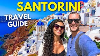 SANTORINI TRAVEL GUIDE & COST 2024 🇬🇷 GREECE