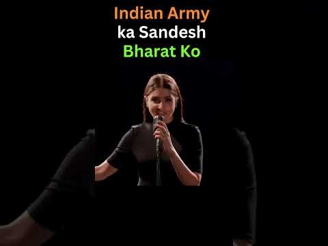 Emotional Video By Anushka Sharma for Indian Army and India