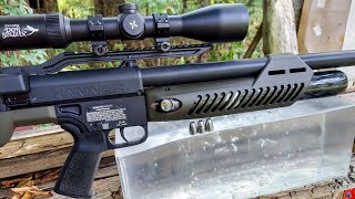 BIG BORE AirGun vs Ballistics Gel - [Umarex Hammer]