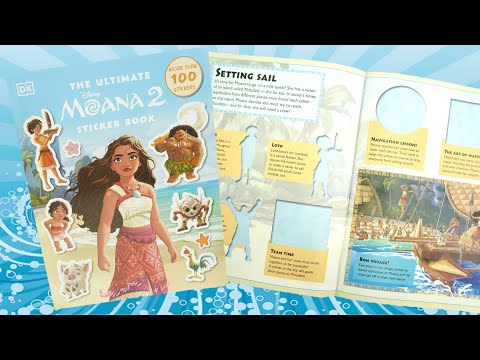 Moana 2 Ultimate Sticker Activity Book