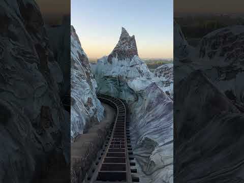 Early morning ride on Expedition Everest at Disney's Animal Kingdom (#waltdisneyworld , FL)