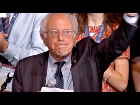 Bernie Sanders Nominates Hillary Clinton For President