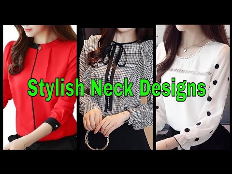 Latest Stylish & Trendy Neck Designs For Girls