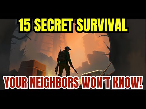 15 Secret Survival Gear Your Neighbors Won’t Know!