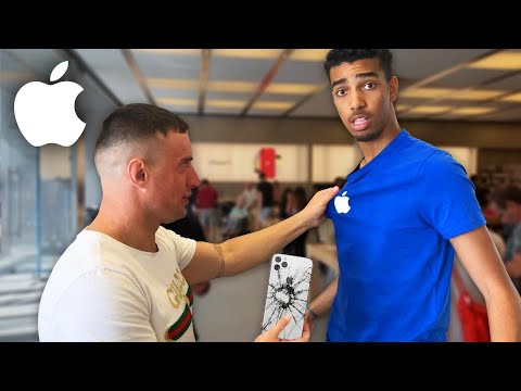 Fake Employee Prank At The Apple Store