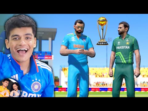 Playing India vs Pakistan - ICC World Cup 2023 | SlayyPop