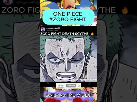 ZORO FIGHT DEATH SCYTHE |  |ONE PIECE |  #ZORO #ONEPIECE #shortsanime #shortsvideo #shortsviral