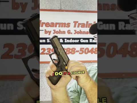 Safely Unloading a Semi-Automatic Pistol D-R-O-P