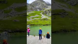 Hemkund Sarobar The Most Beautiful Lake in the Himalayas #HemkundSarovar #HimalayanBeauty