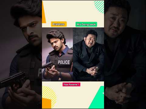 Prabhas And Ma Dong Seok Life Journey Transformation||#prabhas#madongseok#journey#shorts