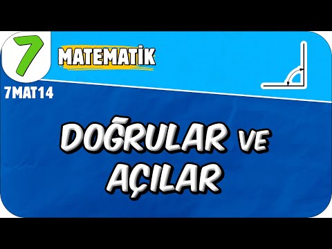 Doğrular ve Açılar 📘 7MAT14 #2025