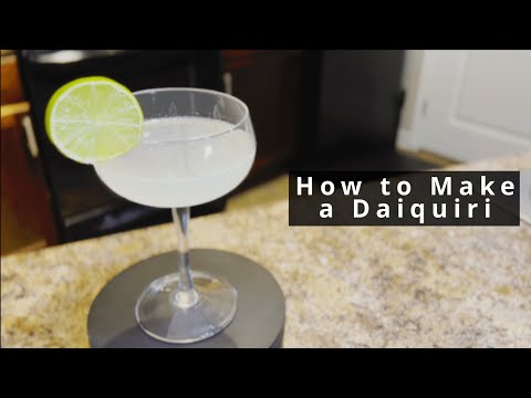 How to Make a Daiquiri