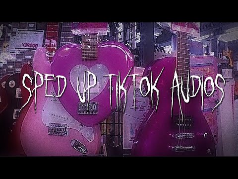 sped up tiktok audios ♡ pt. 14