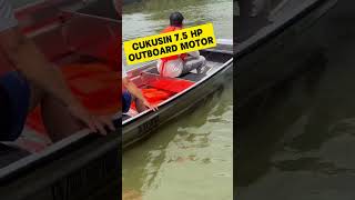 CUKUSIN 7.5 HP outboard motor  #cukusin# #boatengines #outboardmotor #fishing