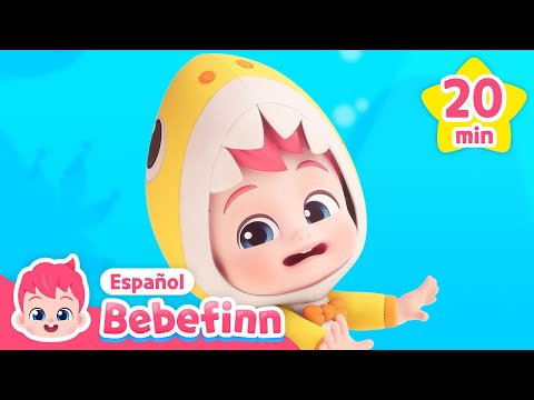 ¿Quién quiere jugar con Tiburón Bebé? | Canciones Infantiles | Bebefinn en español