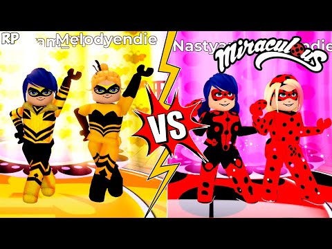 NEW VS ORIGINAL TRANSFORMATION (COMPARISON) NO MIRACULOUS RP - MIRACULOUS ROBLOX!