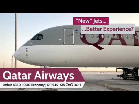 How’s Qatar Airways in 2023? Flying the A350 from Singapore to Doha | July 2023