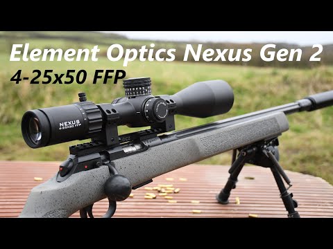 Element Optics Nexus Gen 2, 4-25x50 FFP, Full Rreview of this versatile Riflescope