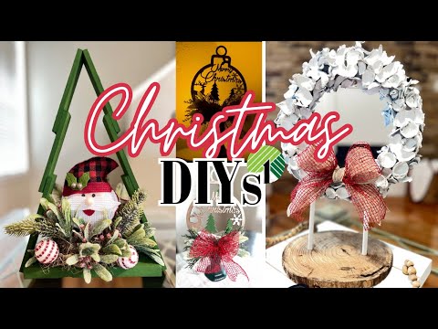 Christmas DIYS 🎅🏻| Dollar Tree Christmas DIYs | Christmas Decorations