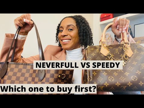 LOUIS VUITTON NEVERFULL VS SPEEDY|Speedy B 25 vs Neverfull MM|Features, Prices, Pros, Cons & Review