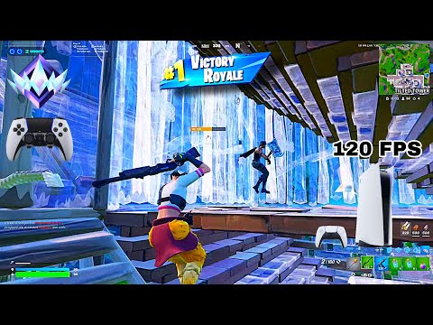 Fortnite Unreal Ranked Reload on PS5 | Controller Gameplay | 120 FPS