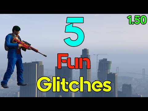 5 Fun Glitches in GTA Online #4 - 1.50