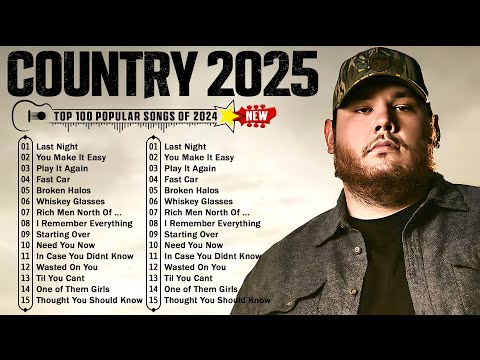 Country Music 2025 💥 Luke Combs, Morgan Wallen, Luke Bryan, Chris Stapleton, Jason Aldean, Lee Brice