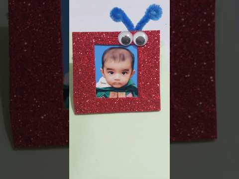 diy photo frame 🖼️ using foamarin sheet #classroom ideas