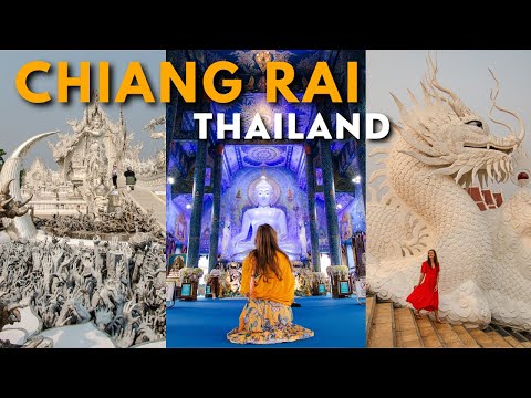 Best Things to Do in CHIANG RAI | The MOST UNIQUE Temples of Thailand? +Delicious Thai Cooking Class