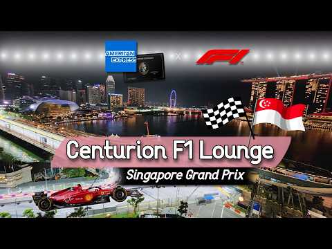 AMEX Centurion F1 Party at Fullerton Hotel | Singapore | Vlog 97