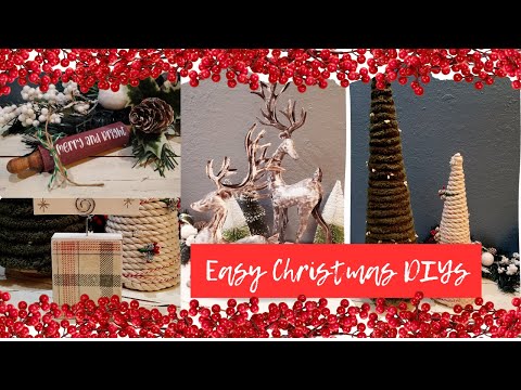 Easy Christmas DIYS