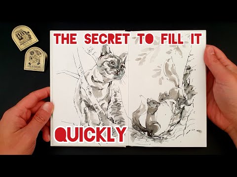 This SKETCHBOOK TOUR will make you WANT to DRAW