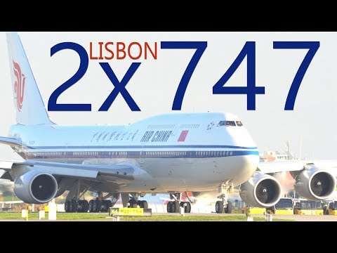 747 in Lisbon | Air China Boeing 747 em Lisboa